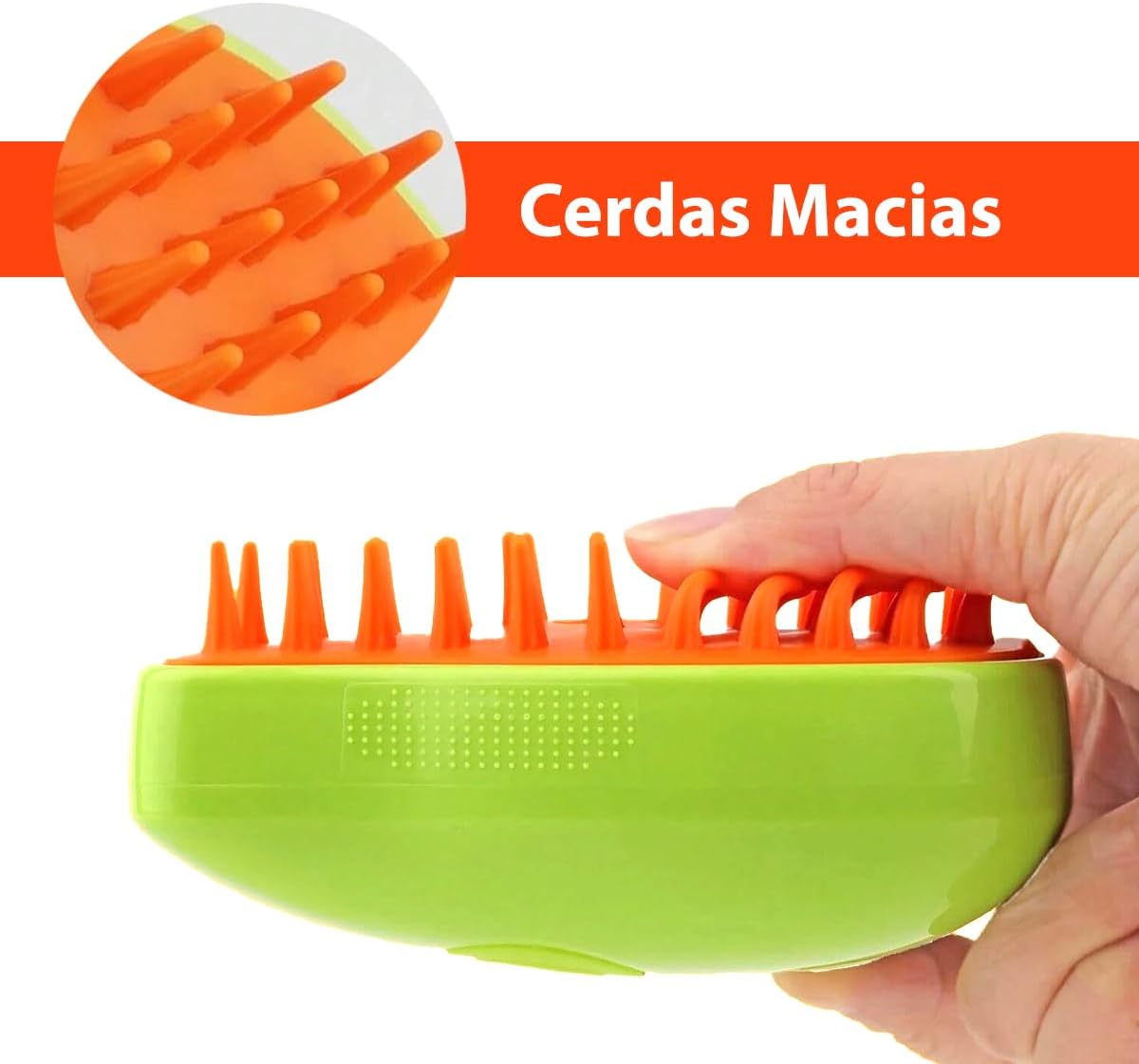 Cepillo De Vapor Para Mascotas Pequeño